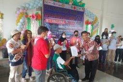Hari Disabilitas di Pematang Siantar, PPDI serahkan draft tentang disabilitas