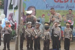 Satlantas Kubu Raya ajarkan disiplin lalu lintas sejak dini pada anak PAUD