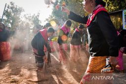 Merawat Tradisi Cuci Negeri Soya di Ambon dan makna kain gandong