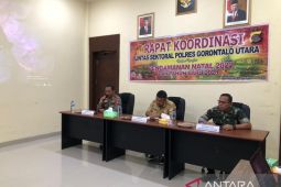 Polres Gorontalo Utara perketat pengamanan ibadah Natal-Tahun Baru