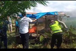 Polisi Jambi temukan pondok tempat nyabu di area persawahan