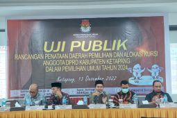 KPU Ketapang usulkan tiga rancangan Dapil untuk Pemilu 2024