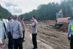 Waka Polres Tebing Tinggi cek jalur alternatif sambut Ops Lilin Toba 2022