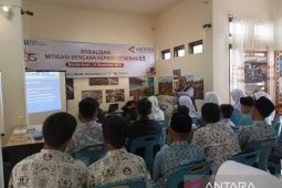 LKBN Antara sosialisasi mitigasi bencana kepada pelajar
