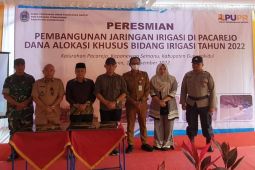Pemkab Gunungkidul menyelesaikan Irigasi Pacarejo aliri sawah 40 hektare