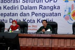 Diskominfo Kota Kediri bangun sinergitas wujudkan Satu Data
