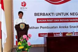 BRIN latih 400 warga Seram Barat buat jeli ikan dan camilan dari sagu