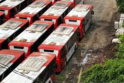 Dishub DKI Jakarta sebut puluhan bus TransJakarta tidak mangkrak