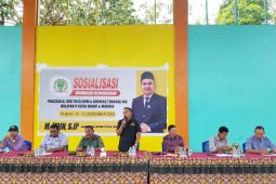 M. Udin gelar sosbang ajak warga Kubar pertahankan rasa cinta tanah air