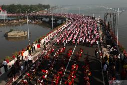 Tari Remo massal di Surabaya