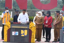 Khofifah: Bendungan Semantok Nganjuk tingkatkan produktivitas pertanian