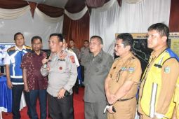 Kapolda tinjau  gerbang Tol Tebing Tinggi-Medan kesiapan hadapi Natal dan tahun baru