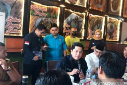 Erick Thohir menjawab soal jadi Capres 2024
