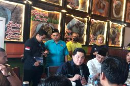 Menteri BUMN Erick Thohir jawab pertanyaan soal jadi capres 2024