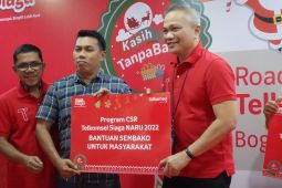 Telkomsel Siaga berbagi kasih tanpa batas di momen Natal 2022