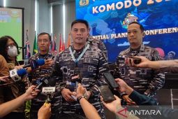 TNI AL menggelar latihan bersama dengan 47 negara di Makassar