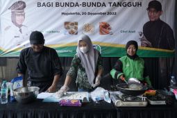 Pemkot Mojokerto berikan pelatihan kuliner kepada "bunda tangguh"