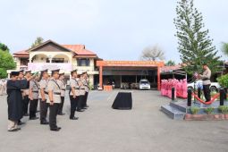 Kapolres HSU lantik para pejabat baru