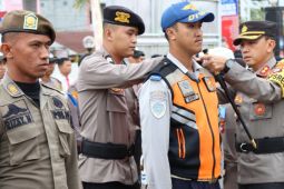 Polres Tabalong Gelar Apel Operasi Lilin Intan 2022