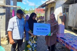 BPJS-TK Halsel serahkan santunan ke ahli waris buruh bangunan Rp42 juta