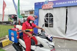 Rumah Pertamina Siaga di area rehat KM 57 siapkan motoris bagi pemudik di Tol Japek
