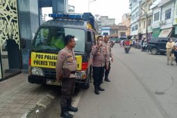 Binmas Polres Tebing Tinggi patroli memberikan rasa aman dan nyaman Nataru 2023