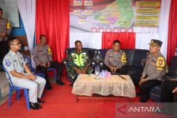 Kapolres cek kesiapan pos pengamanan dan pelayanan jelang Nataru