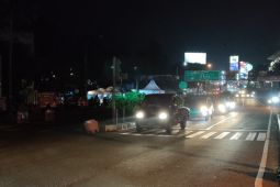 Jalur Puncak Bogor terpantau lancar di malam Natal