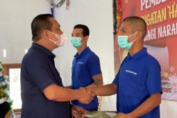 230 WBP Lapas Kelas IIA Pematangsiantar terima remisi