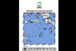 Gempa M5,1 guncang wilayah Laut Banda Maluku