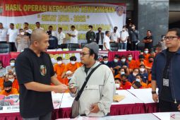 Polda Metro kembalikan motor curian kepada pemiliknya