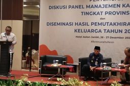 BKKBN Jambi evaluasi program percepatan penurunan stunting dan diseminasi pemutakhiran PK 2022