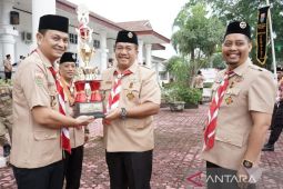 Wabup Asahan minta seluruh camat dukung pramuka