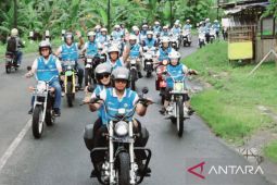 PLN konvoi motor listrik di Yogyakarta