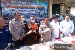 Selama 2022, terjadi 285 kasus kriminal di Kota Madiun