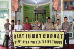 Polres Tebing Tinggi  gelar "Jumat Curhat"