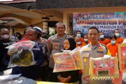 Polres Madiun Kota  ungkap 59 kasus narkoba selama tahun 2022