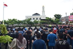 Sebanyak 800 polisi Sidoarjo disiagakan jaga malam tahun baru