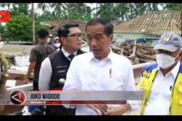 Presiden tegaskan relokasi pascagempa Cianjur telah dimulai
