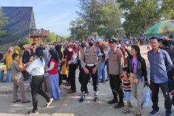 Polsek Limapuluh lakukan pengamanan di objek wisata