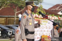 Polresta Samarinda gelar apel kenaikan pangkat