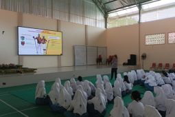 Polresta Sidoarjo sosialisasi penerimaan Polri di sekolah