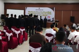 KPU Kabupaten Penajam lantik 20 penyelenggara adhoc pemilu kecamatan