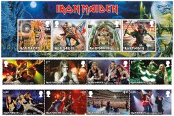 Royal Mail rilis prangko edisi Iron Maiden