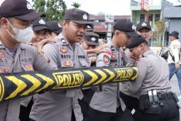 Polres Bengkayang tingkatkan latihan pengendalian masyarakat