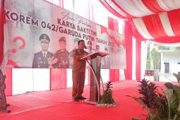 Al Haris berikan apresiasi kepada TNI Korem 042/Gapu