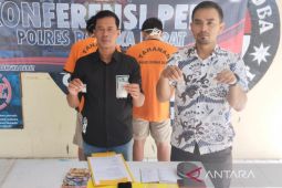 Polisi Bangka Barat ringkus dua orang pengedar sabu-sabu dan ekstasi