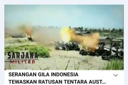 Hoaks! Serangan Indonesia di Pulau Pasir tewaskan ratusan tentara Australia