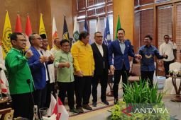 Delapan partai politik bertemu bahas sistem proporsional tertutup di Pemilu 2024