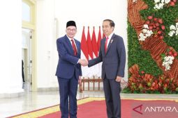 PM Malaysia Anwar Ibrahim berkunjung ke Istana Bogor
